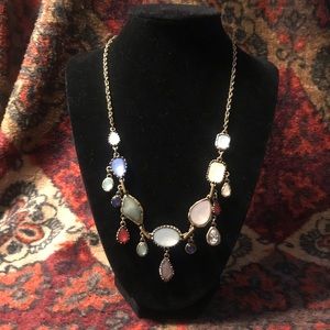 Multi-colored Gemstone Necklace